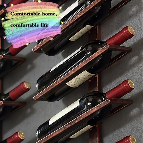 Soporte de Vino Metálico para 2 Botellas Oro miniatura 5