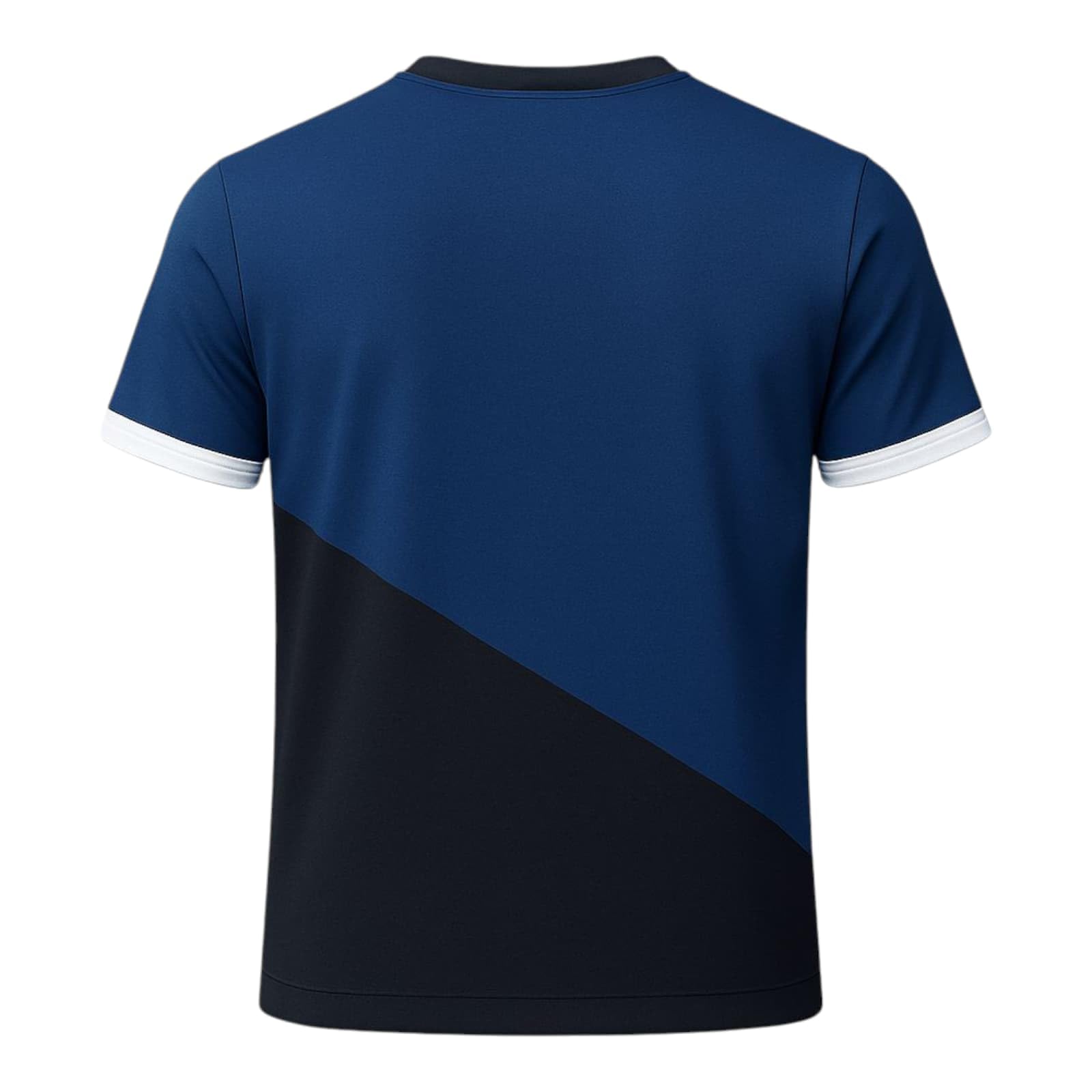 Kid's Athletic T-Shirt | Ultra-Breathable, Moisture-Wicking Polyester Jersey Designed for Energetic Running, Active Sports, and Everyday Play (12-13 Years, Navy Blue) - Image 2 thumbnail