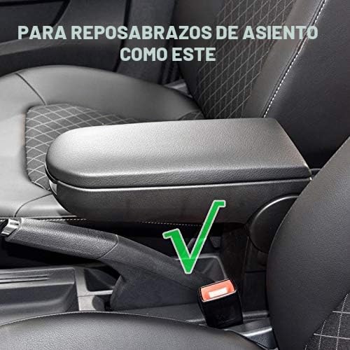 Cubierta del reposabrazos del coche Pestillo para Ibiza 6J pu cuero central consola brazo resto tapa auto Accesorios