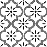 20 Stück Fliesenaufkleber Klebefliesen 20x20cm, Vinylboden Fliesenoptik Wasserdicht Bodenfliesen Selbstklebend, PVC Bodenbelag Fliesenfolie für Wohnzimmer, Küche, Bad, Balkon, Boden, Wand