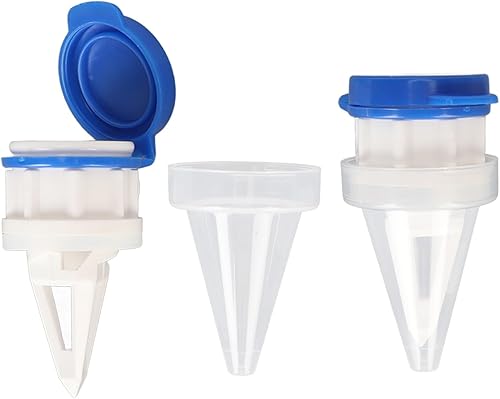 Miniatura 8 de 2 vertedores de botellas de leche, vertedores de leche con tapa de leche, vertedores de botellas de licor, cartones de leche, dispensador de cóctel