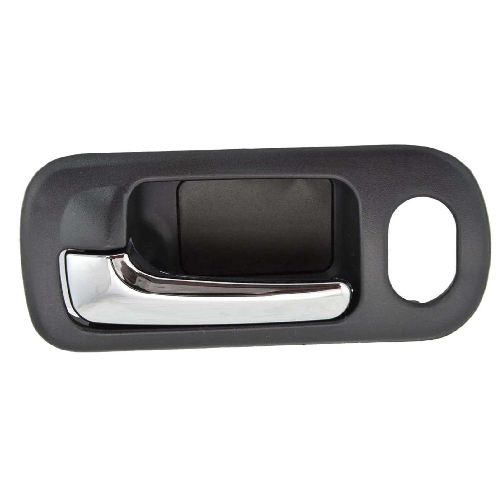 Ouokchm Car Interior Door Handle for Civic for Sedan 2001-2005 Left Right Car Interior Inside Door Handle Black Chrome Car Accessories(Front Left Door)