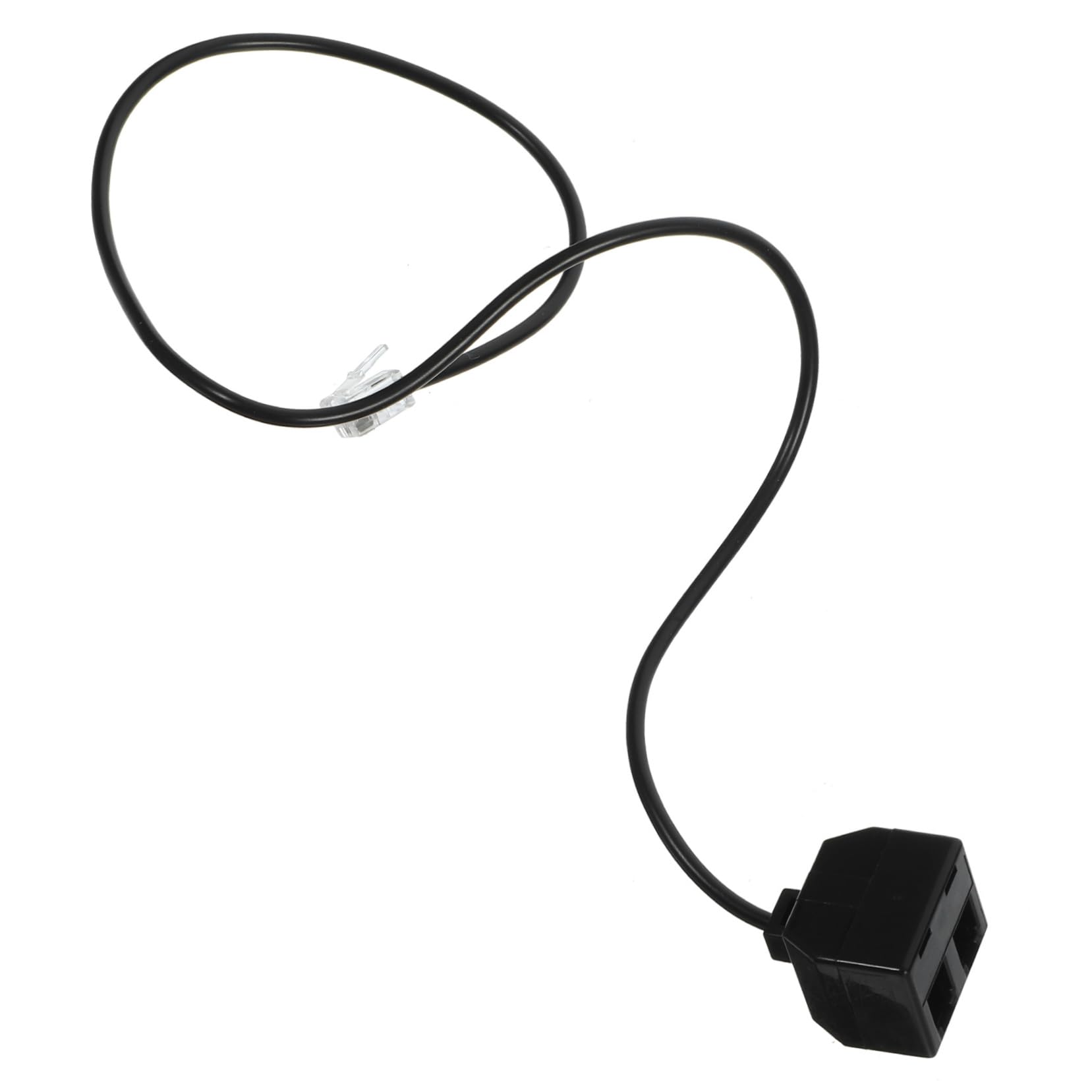 OSALADI Telephone Splitter Adapter Pc Detachable Phone Cable for Landline Training Machines Design for Multiple Telephone Connections for Home Office Use