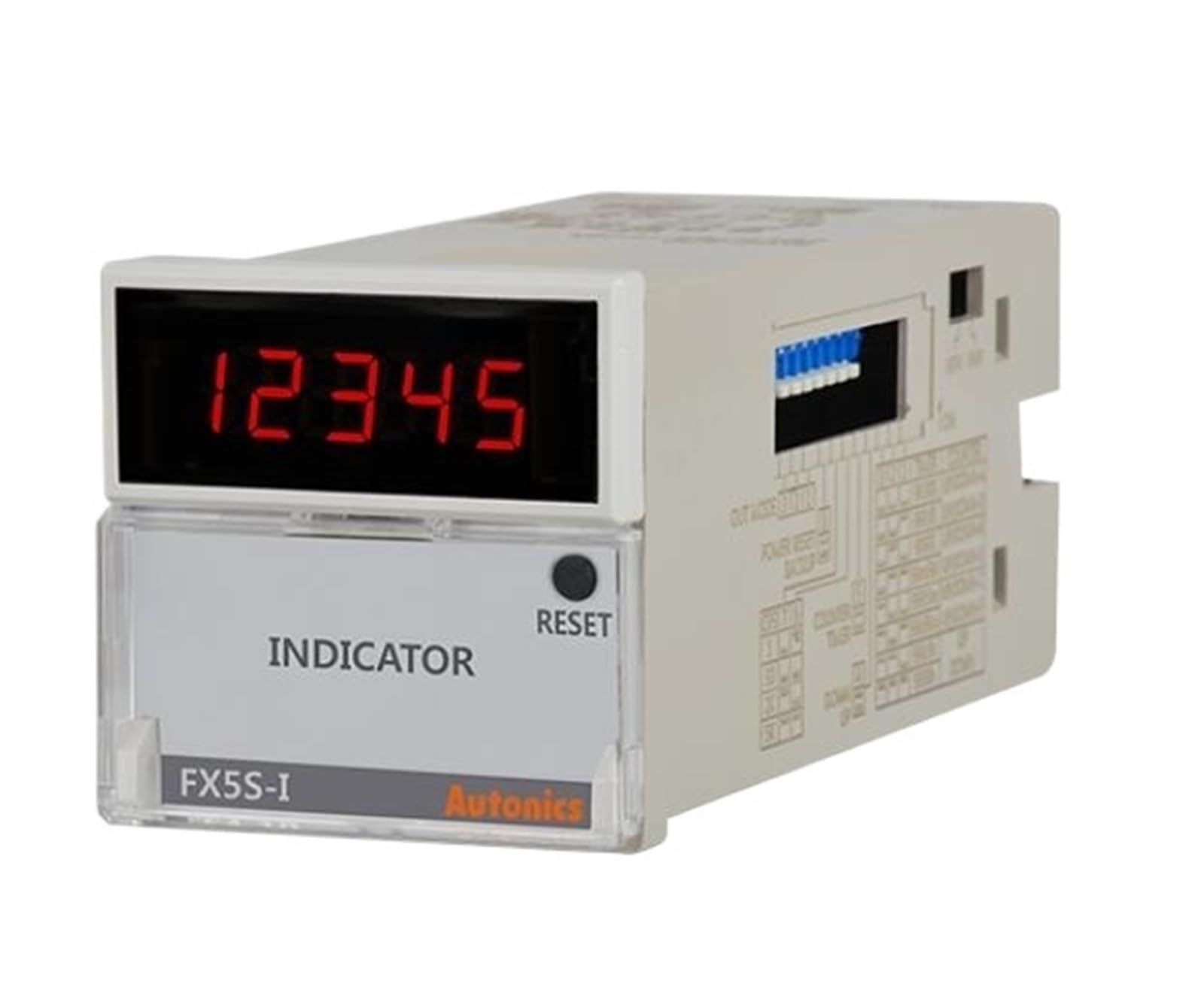 NWPNLXEA FX5S-I4 Counter & Timer, 1/16 DIN, 5-Digit, LED, Indicator Only, 100-240 VAC 50/60Hz NWPNLXEA