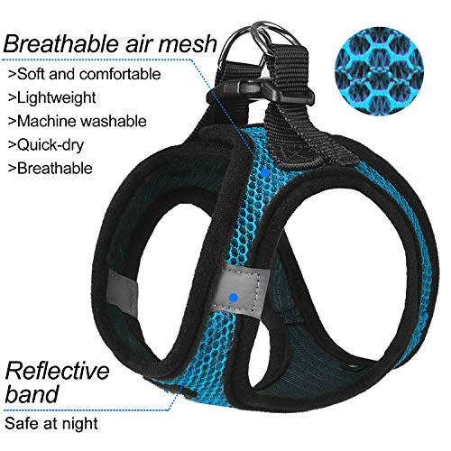 Matilor Dog Harness Step-In Breathable Puppy Cat Dog Vest Harnesses For Small Medium Dogs #TOP1