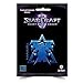 JINX Starcraft II: Heart of The Swarm Terran Sticker, Blue, 2 Multi-Size Stickers