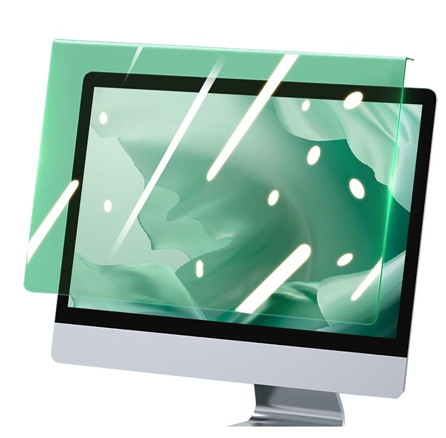 Luminexia Pellicola Protettiva per Monitor 17-27 "per Computer Desktop,Filtro Luce Anti-Blu,Pellicola Filtrante Anti-Ultravioletta per Protezione degli Occhi,per Programmatori,Amanti Gioco