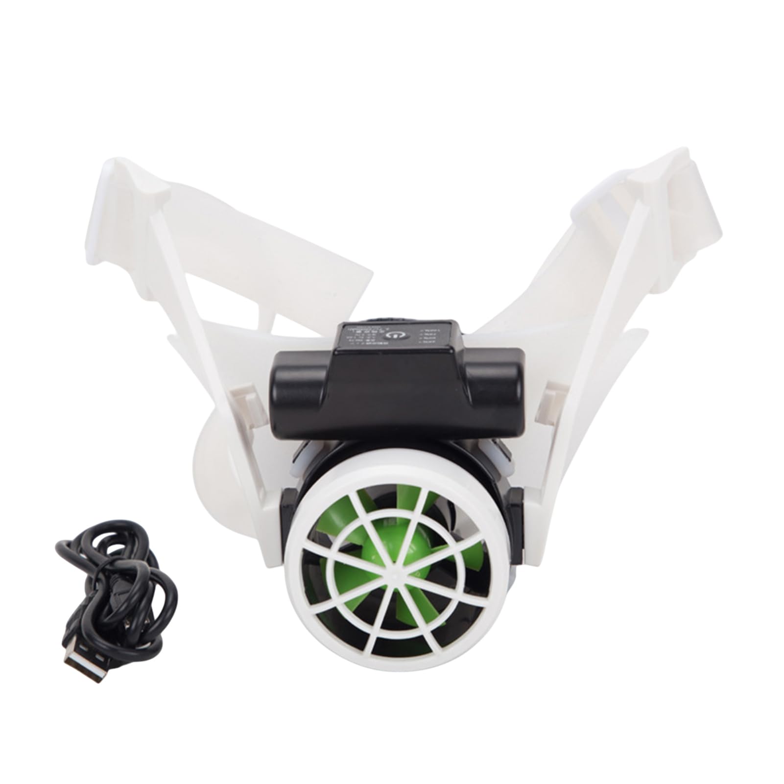 Ventilatore per casco, ventilatore di sicurezza, ventola di raffreddamento per cappelli rigidi e caschi di sicurezza, con 3 velocità regolabile per l'estate all'aperto