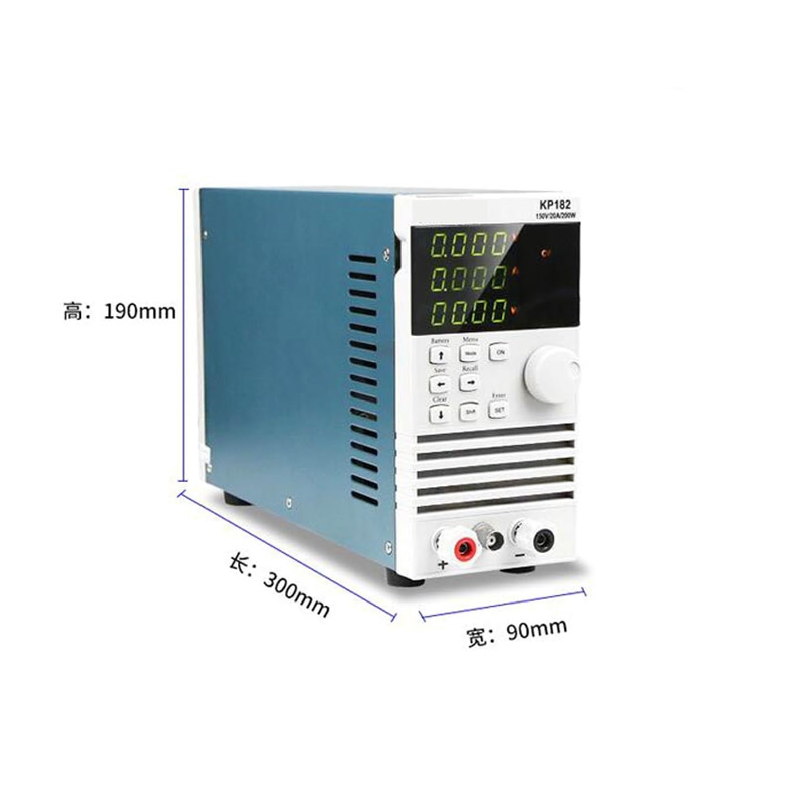 Batteriekapazitätsanzeige KP182/KP184 Einkanaliger elektronischer Gleichstrom-Lastmesser 200 W 400 W Alterung der Batteriekapazität(KP184)