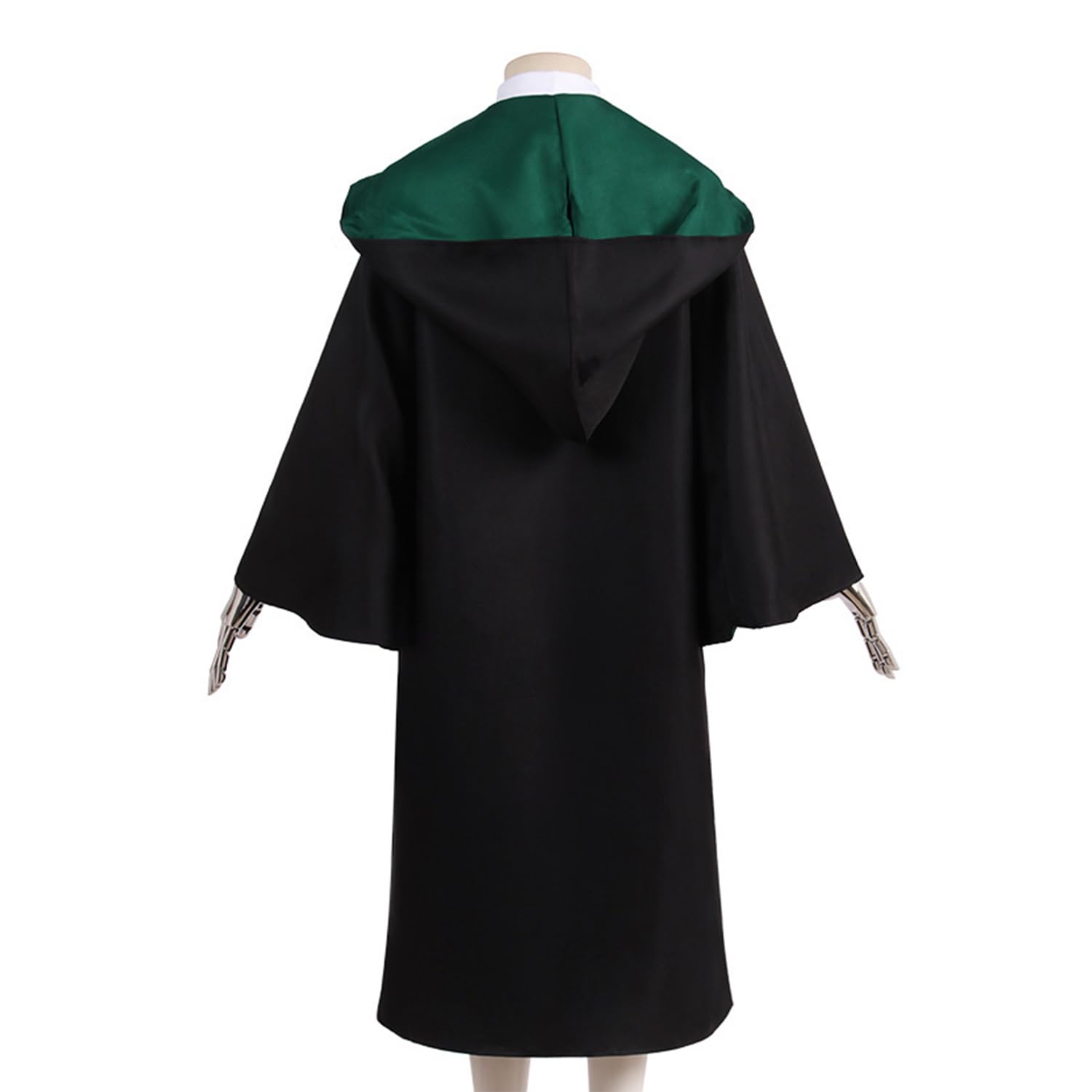 HOBBOY Disfraz de mago para adultos y niños con corbata, capa de vampiro, uniforme, corbata para disfraz de Halloween