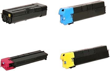 Copystar TK8709 Genuine Toner Value Pack, Black, Cyan, Magenta, Yellow