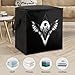 Bat with All-Seeing Eye Large Comforter Blanket Storage Bags Bins 70L Closet Organizer with Handles