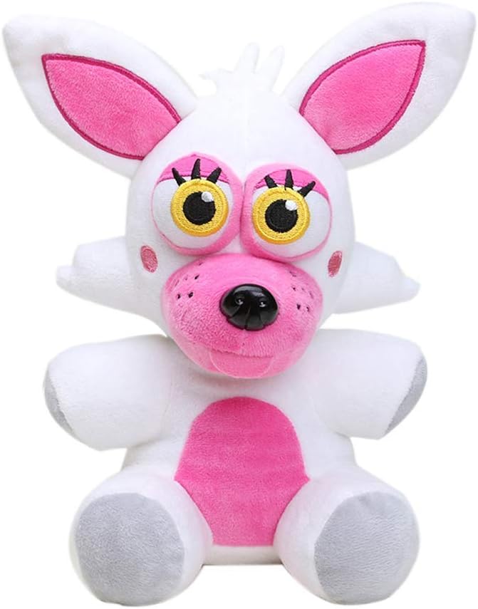 NOAFUNZO FNAF - Figura de peluche, 7 pulgadas, juguetes de peluche, regalos para los fanáticos del juego FNAF (mangle)