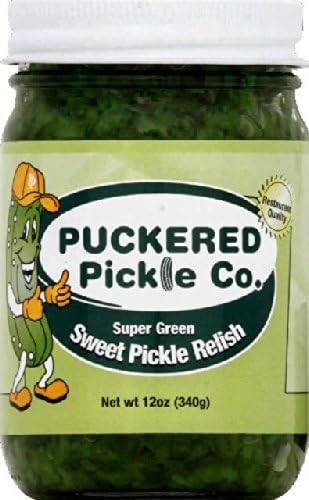 Sweet Super Green Pickle Relish (12 oz)