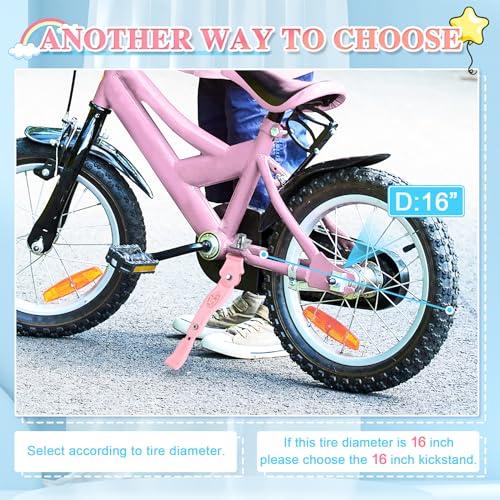 IPETRK Suporte de bicicleta para roda de 16 45,7 cm e 50,8 cm, suporte de bicicleta ajustável para c