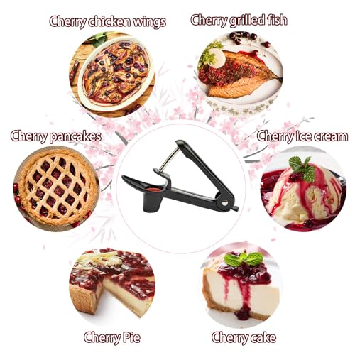 Ordekcity Cherry Pitter - Ordekcity Stainless Steel Cherries Corer Pitter Tool With Hand-Held Push Design thumb #1