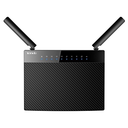 6 mejores routers baratos 38 Tenda AC9 AC1200 Router inalámbrico (1200Mbps, 5 puertos Gigabit, 2...
