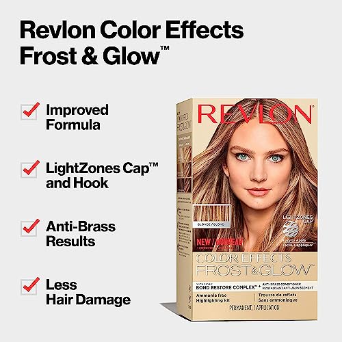 revlon color effects frost amp glow all-in-one highlighting kit blonde 1 ea pack of 2