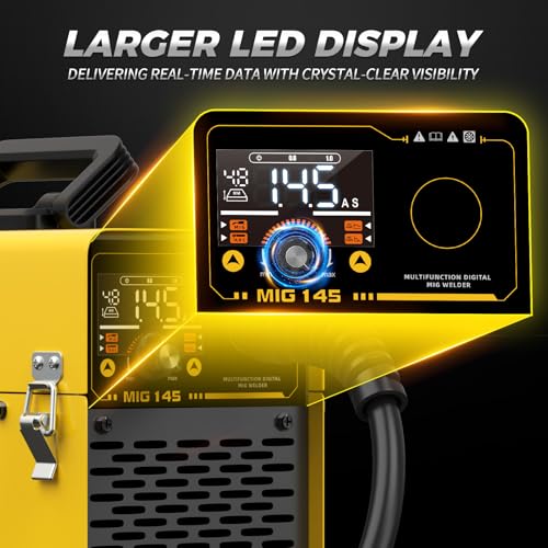 145 MIG Welder with LED Display