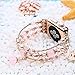 TOMAZON Bracelet Band Compatible for Apple Watch 38mm 40mm 41mm Series SE 7 6 5 4 3 2 1, Fashion Handmade Elastic Dressy Crystal Pearl iWatch Wristband for Women, Pink