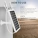 Solar Powered 4G LTE Modem Router, Outdoor Solar WiFi Extender Signal Booster, Solar WiFi Router with SIM Card Slot, 50M Range, Long Endurance 24/7, IP66 Waterproof, 24000mAh Batteries