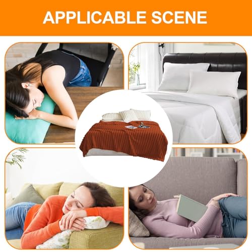 Couverture fausse fourrure grise plaid chaud et confortable pour canapé-lit