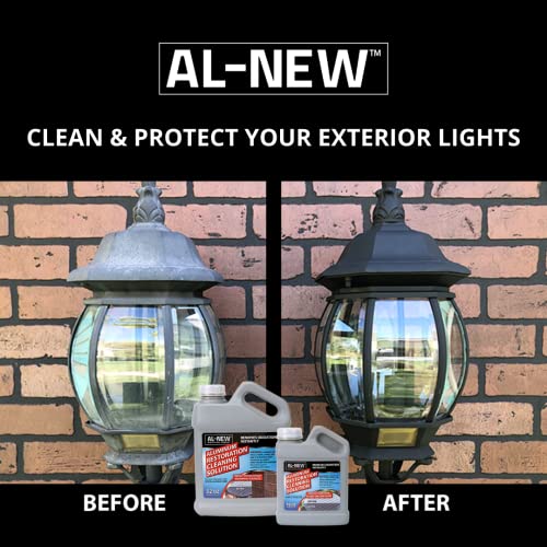 AL-NEW Aluminum Restoration Cleaning Solution Kit | Clean & Restore Patio Furniture, Stainless Steel, & Other Household Metal Surfaces (16 oz. Kit) - Thumbnail 3