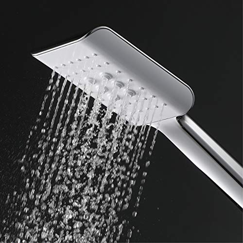 Ensemble de pommeau de douche à main pour résoudre le problème de calcaire - 5