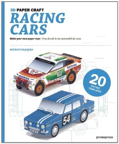 3D Paper Craft Racing Cars