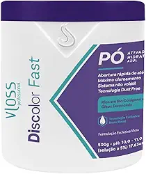 Pó Descolorante Vloss Fast Nano Blend Azul 500g