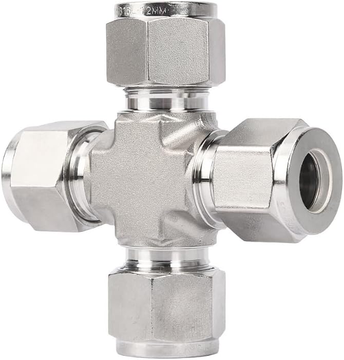 Metric Marine, Compression Cross, K-Type, Steel, 2-Pack (14 mm)