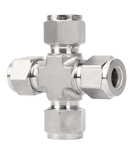 Metric Marine, Compression Cross, K-Type, Steel, 2-Pack (8 mm)