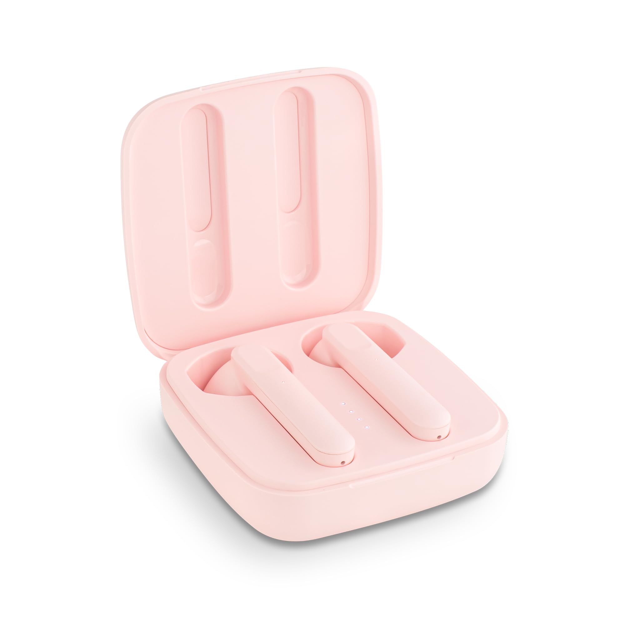 Vieta Pro - Auriculares Track 2 con Bluetooth 5.0, True Wireless, micrófono, Touch Control, autonomía de 20h, Color Rosa