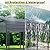 aphrophina Heavy-Duty Outdoor Metal Carport Canopy, 10 X 15 FT Car Shelter with Steel Roof, Multi-Purpose for Vehicles and Outdoor Events, Charcoal