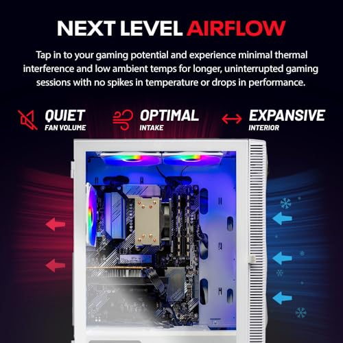 Image of Skytech Gaming Storm Gaming PC, AMD Ryzen 5 5500 3.6GHz, AMD RX 6500XT 8GB, 1TB NVMe SSD, 32GB DDR4 RAM 3200, 650W Gold PSU, Wi-Fi, Win 11, Desktop