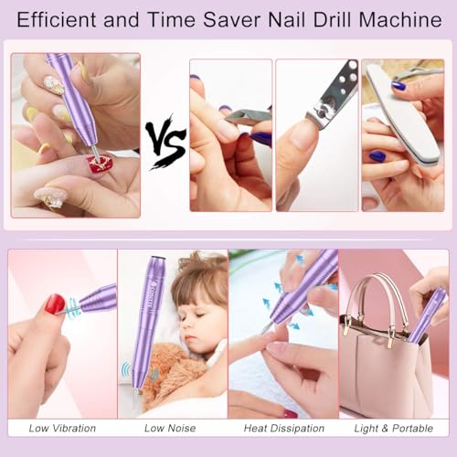 Professional Nail Drill Machine Rechargeable