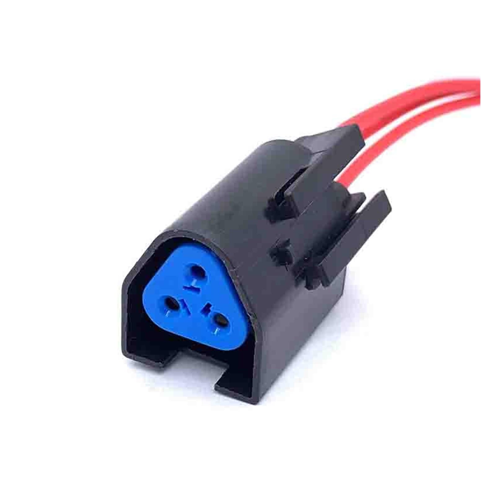 Spina triangolare for automobile TE da 1 pz 3 pin, cablaggio connettori cavi elettrici impermeabili, guaina in gomma 7-1437710-9(10 Pcs)