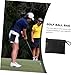 Abaodam Professional Golf Ball Holder Bag Wear Resistant Golf Tee Bag for Daily Use Convenient Waist Hanging Portable Golf Accessory for Sports Balls