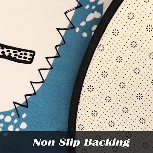 Bvogos 3’Ft Large Round Foam Rug Cartoon Dino Dinosaurs, Ultra Soft Kids Floor Playing Mat Area Rugs For Bedroom Living Room Baby Room Home Decor #TOP5