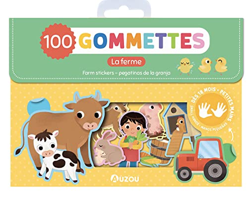 Ma pochette de 100 gommettes - la ferme
