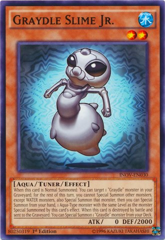 YU-GI-OH! - Graydle Slime Jr. (INOV-EN030) - Invasion: Vengeance - 1st Edition