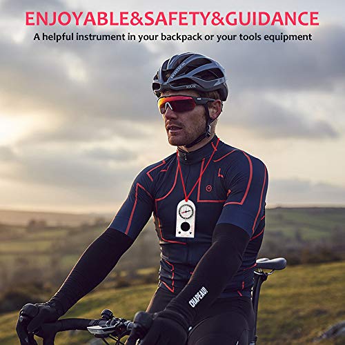 Bússola de navegação TOPmontain, bússola orientadora para meninos escoteiro, bússola de caminhada co