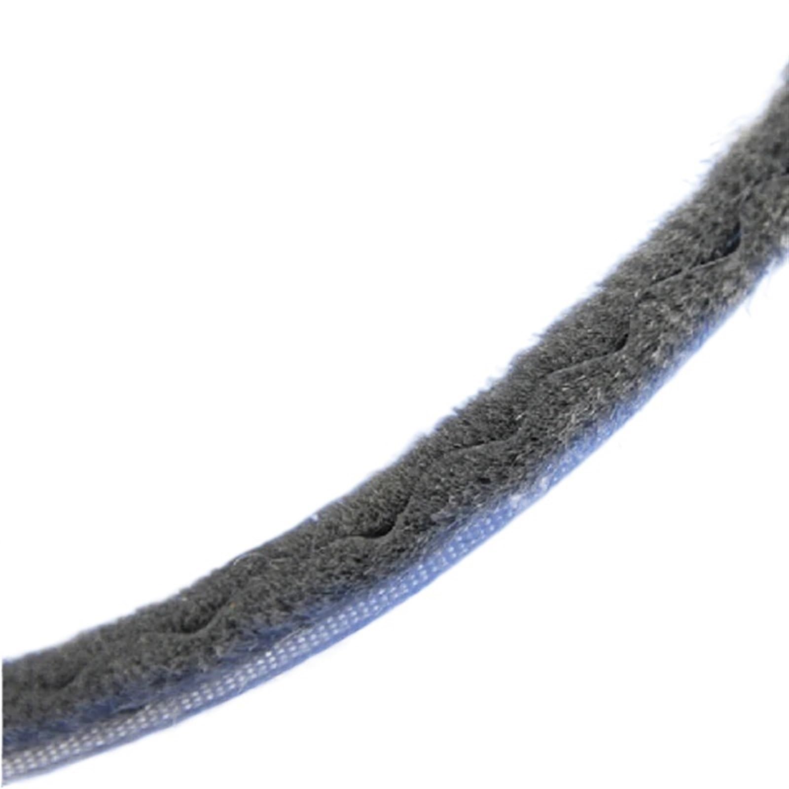 Guarnizione a Spazzola per Porte e finestre scorrevoli, 10 m, Antipolvere, paraspifferi (7 x 6 mm)