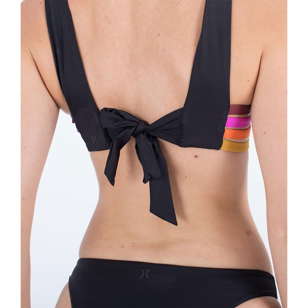 Hurley Fiji Fantasy Rvsb Bralette Parte Superior de Bikini para Mujer