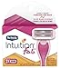 Schick Intuition f.a.b. Razor Refills, Effortless Shaving for Women, 3 Refill Cartridges