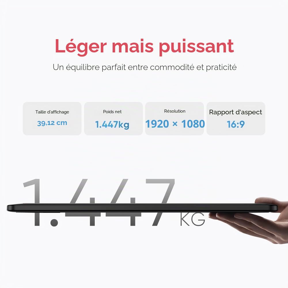 XPPen Tablette Graphique, Artist 15.6 Pro V2 (MD160FH) Tablette Graphique Dessin avec Écran,16K(16384) Niveaux de Pression, 8 Raccourcis Personalisables, Compatible avec Windows Android