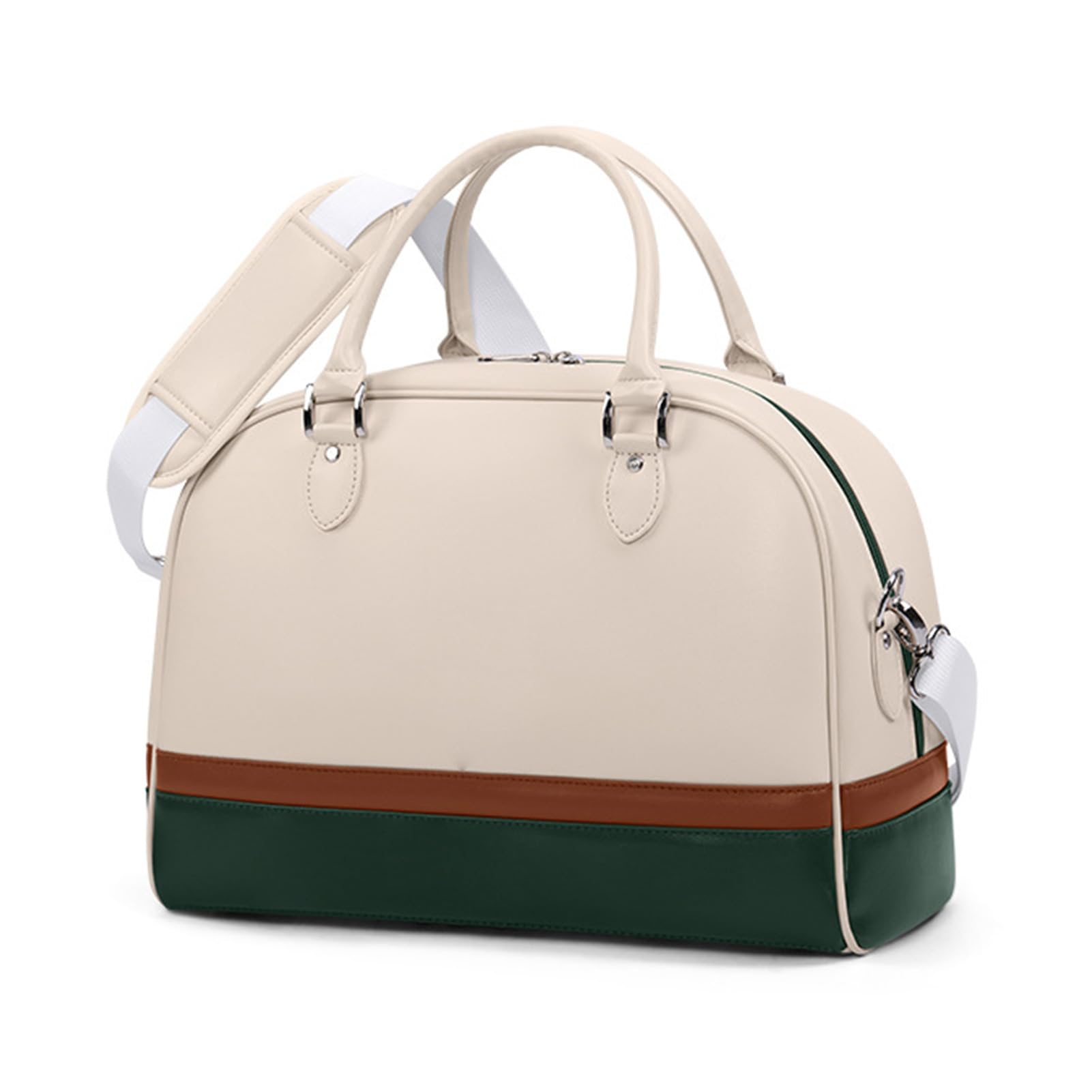 ZJchao Leichte Golftasche, Hochwertige Kunstledertasche mit Mehreren Fächern für Damen, Golfzubehör, Kleidung, Reisen