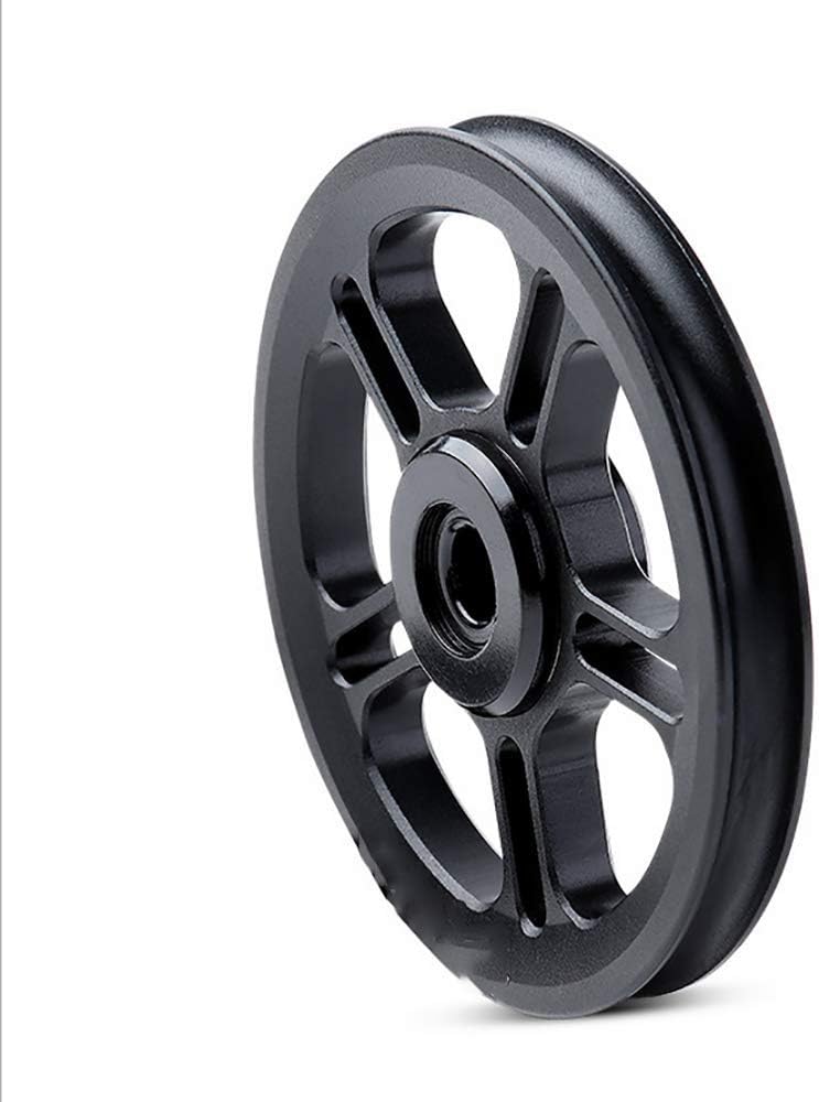 Aluminum Alloy Easy Wheel Rack Accessories Folding Bicycle Outdoor Replacement Easy Wheel 1 Piece 30g Parts