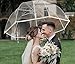 8 Pack Clear Bubble Wedding Umbrellas - 47