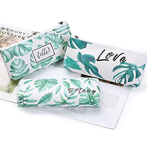 3 Pz Studenti Pelle PU Scatola Cancelleria